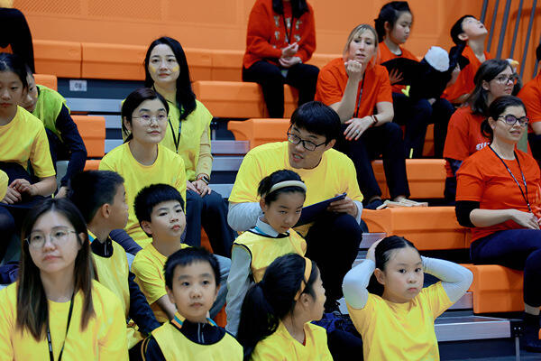Assembly - first house event,Hiba Academy Nantong